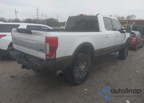 2017 Ford F-350 King Ranch из США, поврежденный, VIN 1FT8W3BT0HEF17114